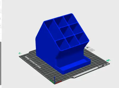 桌面笔筒工具收纳格