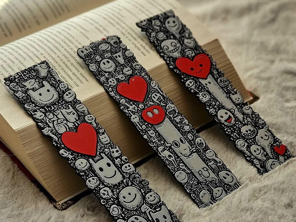 Love Doodles - Bookmarks Set