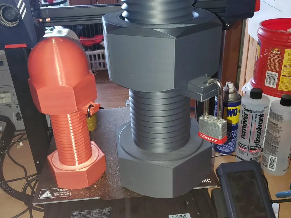 Nut and Bolt Piggy Bank Large