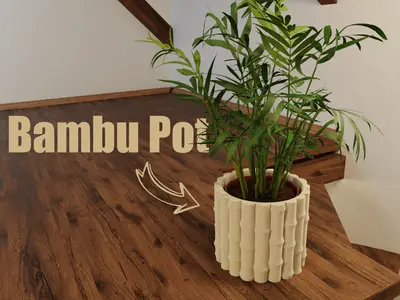 Bambu Plant Pot