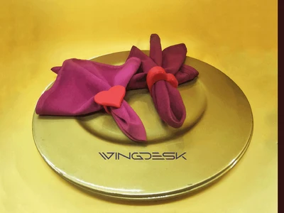 Romantic Heart Napkin Ring