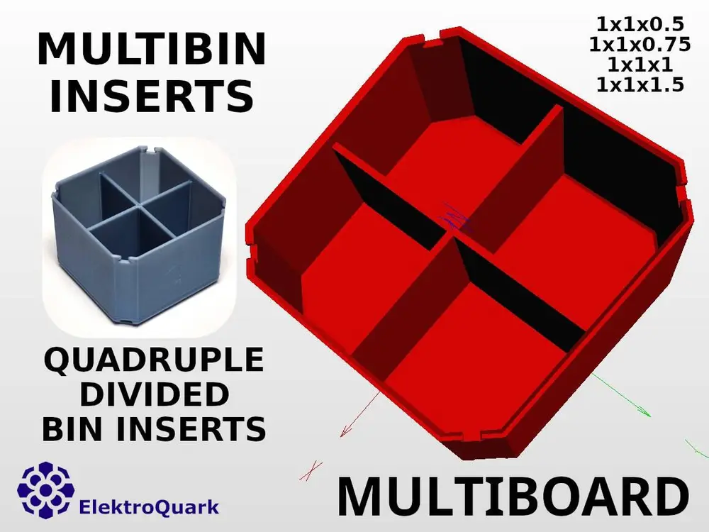 Quadruple Divided Bins for Multibin