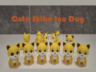 Cute Shiba Inu Dog