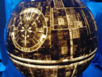 Death star lamp