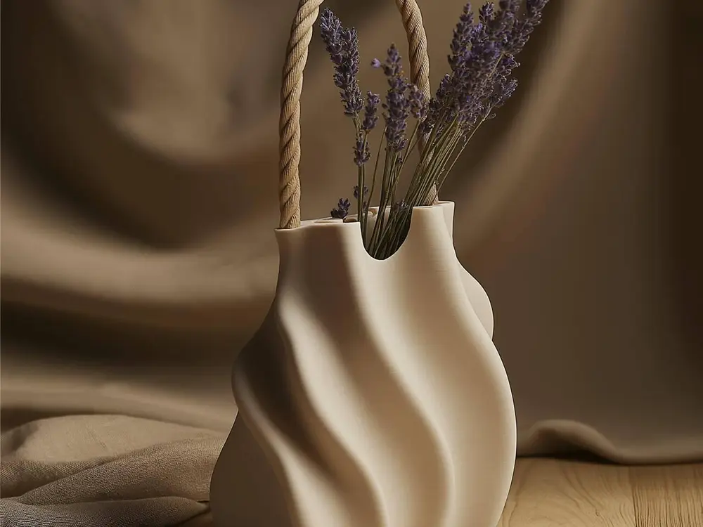 Drape Tote Vase