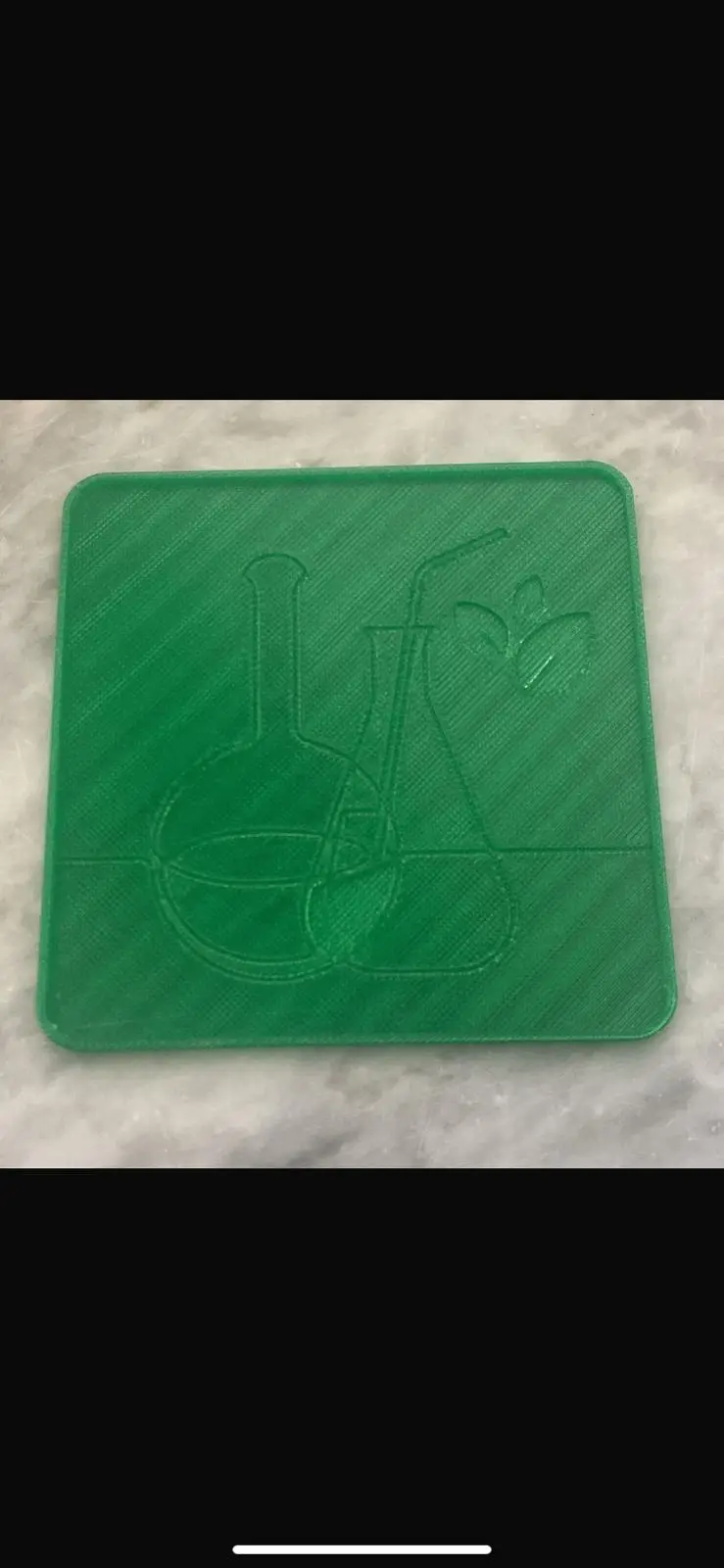 Coaster with bowls