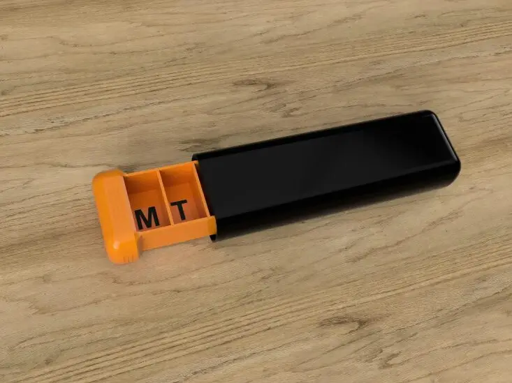 Pocket pill box