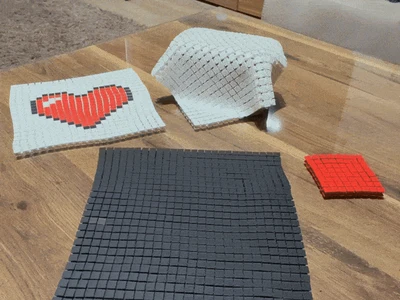 PIXEL ART CHAINMAIL - FABRIC MATS CUSTOMIZATION