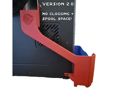 Kobra S1 Poop Chute - Removeable Basket - External Spool Compatible