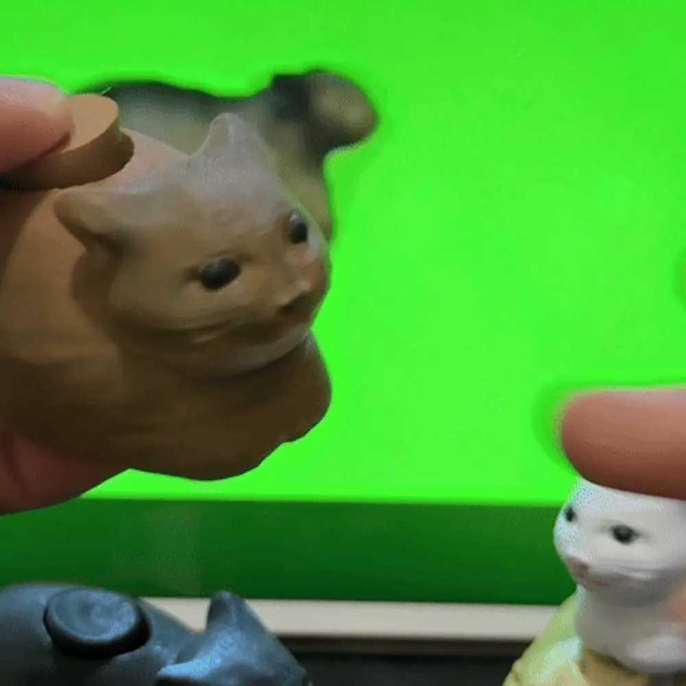 Oiia Oiia Cat meme spinner