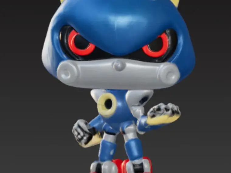 Sonic metal funko