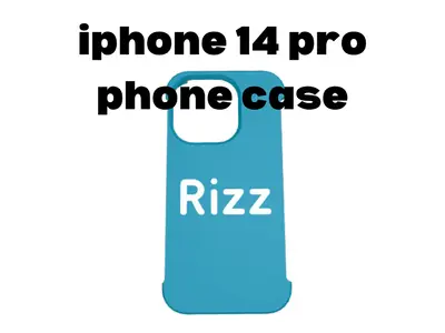 iphone 14 pro phone case rizz