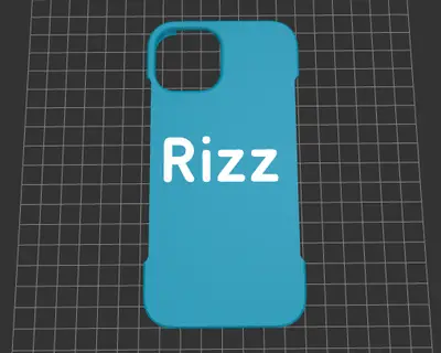 iphone 14 phone case (rizz)