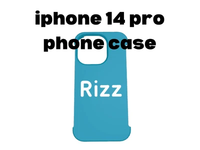 iphone 14 pro phone case rizz