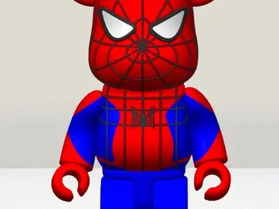Spider-Man Bear Brick