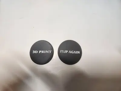 Coin toss 3D print or not to print?