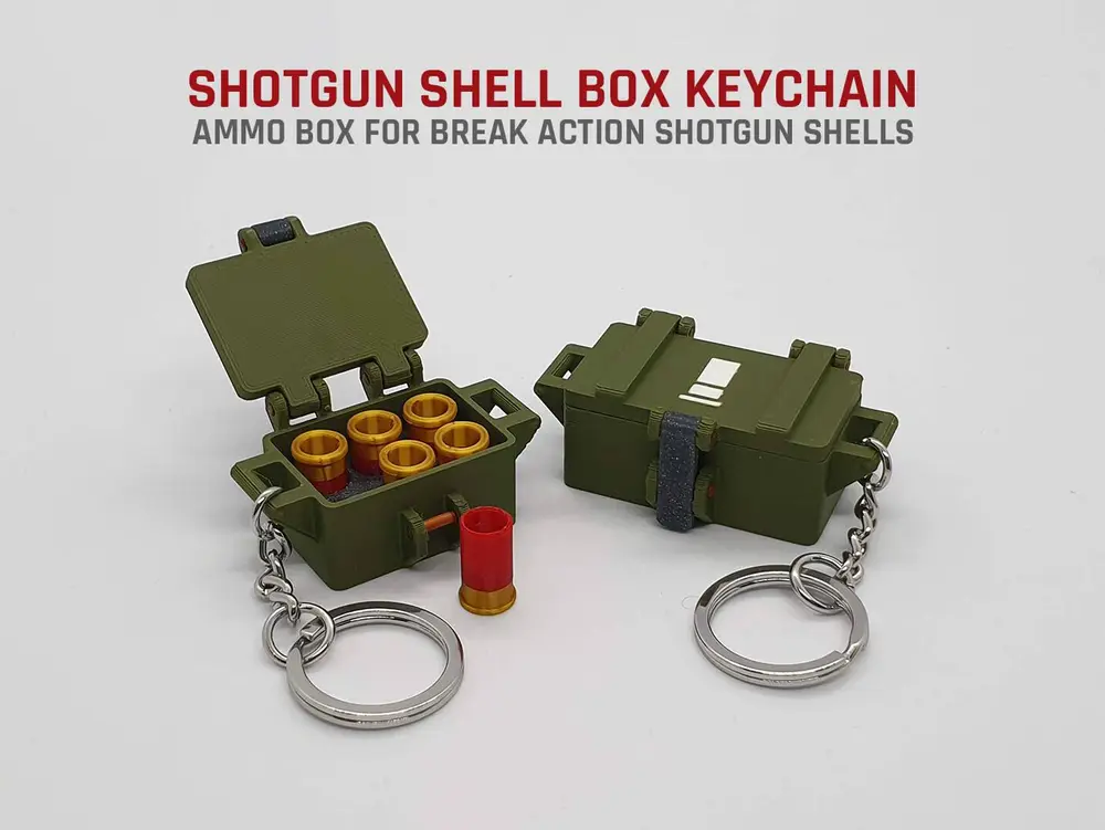 Shotgun Shell Ammo Box