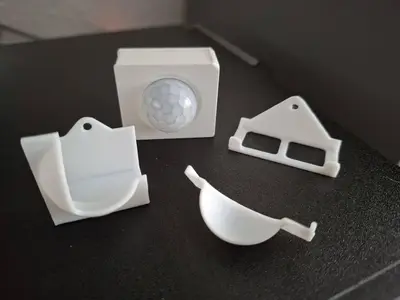 Sonoff SNZB-03 Motion Sensor Wall Mount & Cover – Wandhalterung & Abdeckung für Bewegungsmelder
