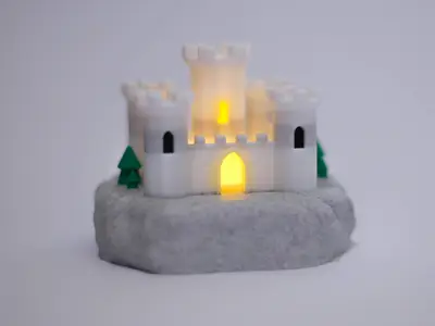 Fairy Tale Mini Castle with Light-Up Tower
