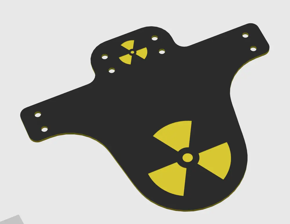 Nuke Front Mudguard MTB