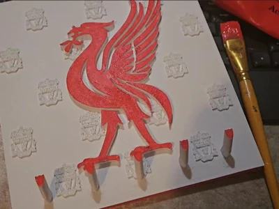 Liverpool FC Key Holder Racker - MakerOnline 3D Model | 3Drop