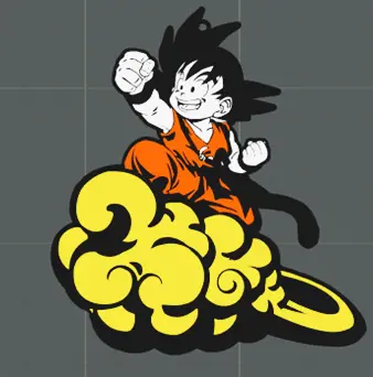 Portachiavi Goku