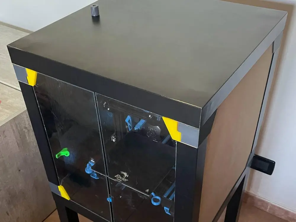 Enclosure - IKEA Lack - Open Printer