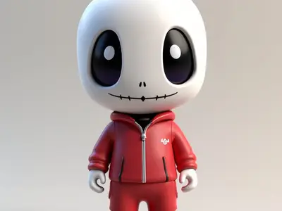 jogging skull