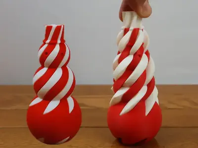 twisty fidget : snowman