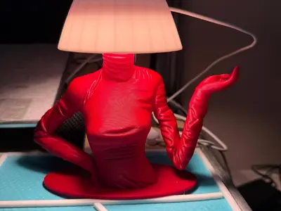 bust woman kit lamp 001 bambù