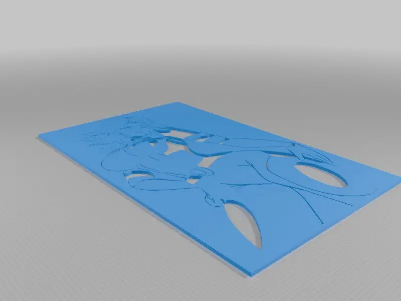 Storm Invisible Woman Stencil 2