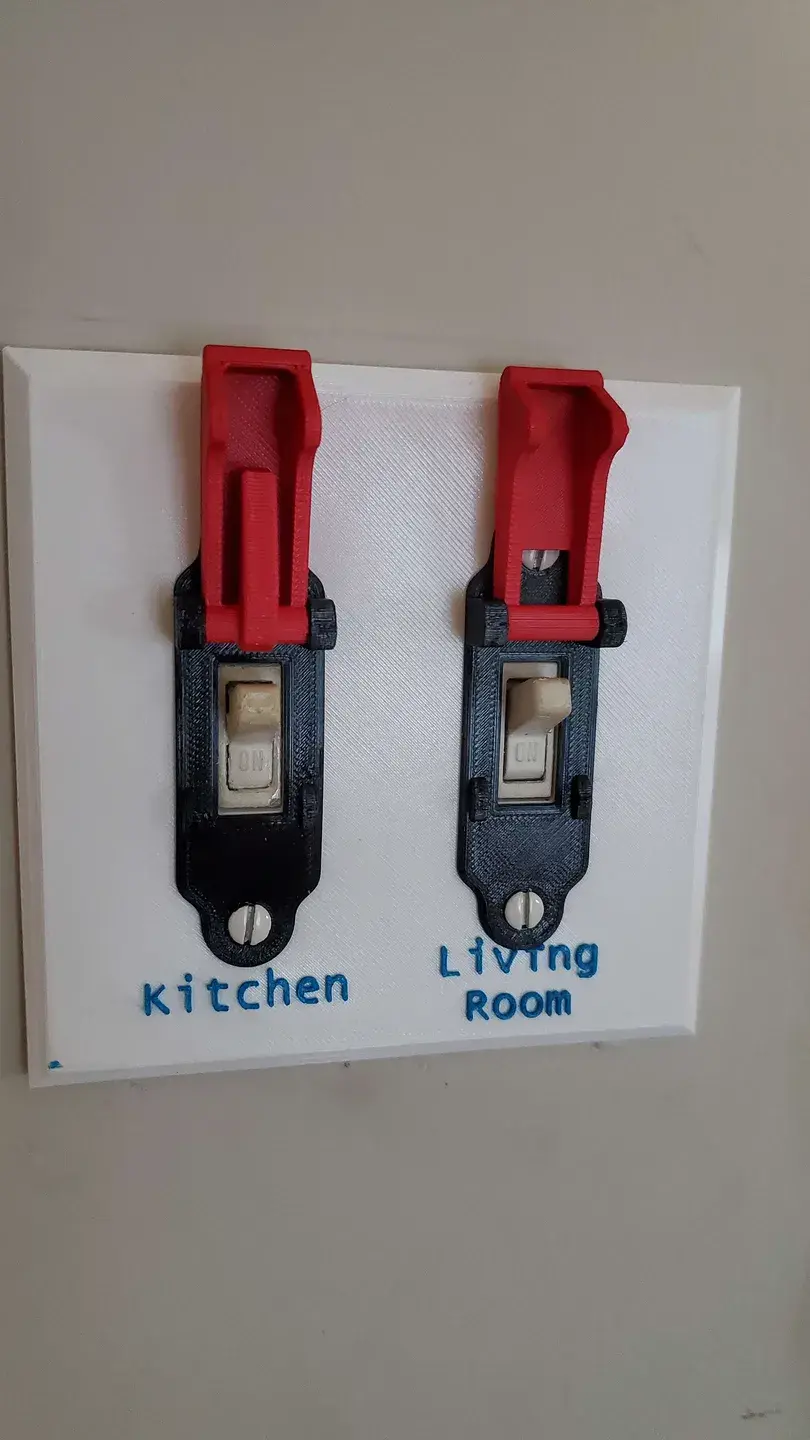 Seсure Missile Light Switch Сover in Рosition.