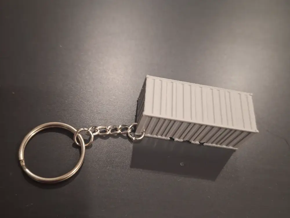 Shipping Contanier KeyChain