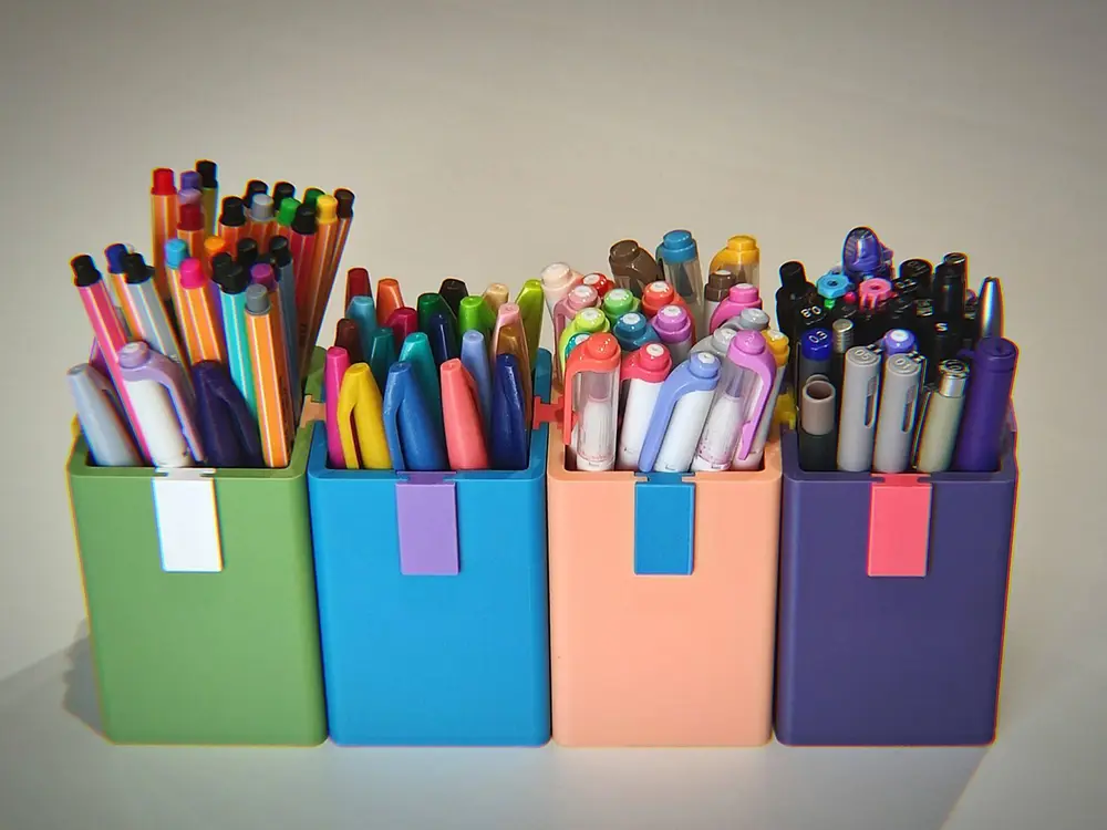 connectable desk organizer