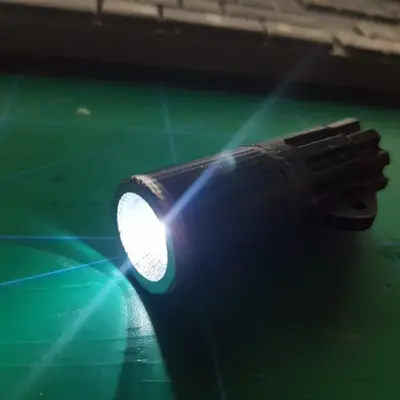 Matchstick mini infinite flashlight