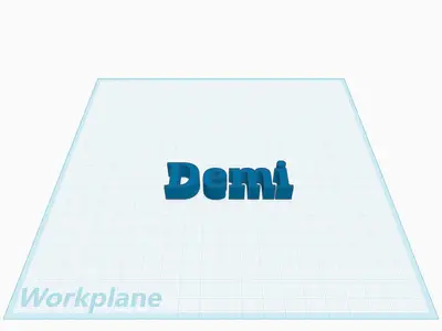 Nameplate: Demi