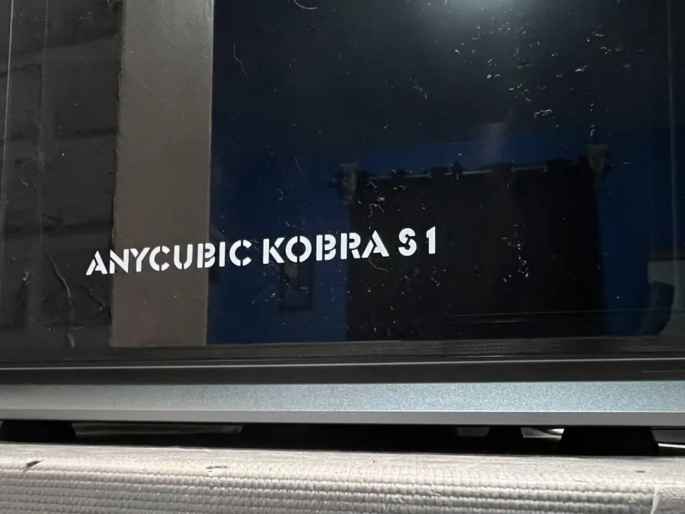 Kobra s1 anti vibration feet
