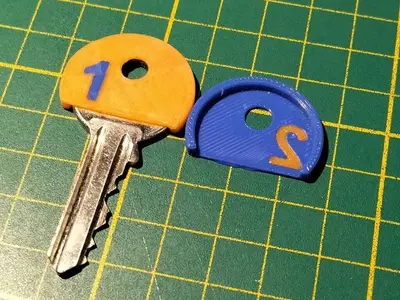 Numbered key covers