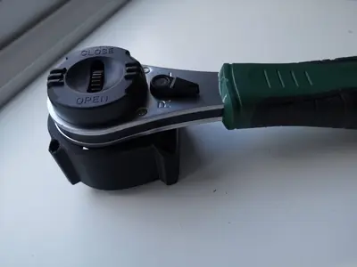 Parkside adjustable ratchet spanner wall mount