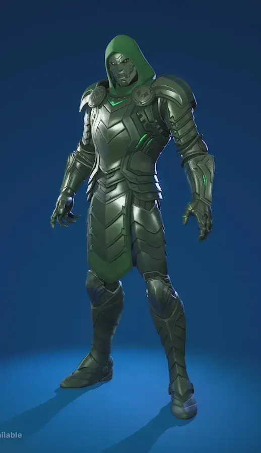 Fortnite Dr Doom Full Armor Fortnite Marvel Costume Cosplay