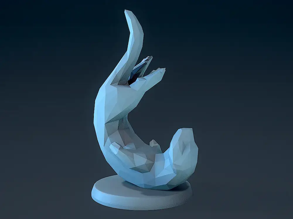 Low Poly Otter