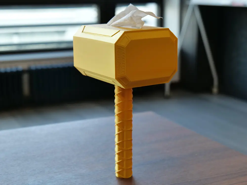 Hammer tissue box