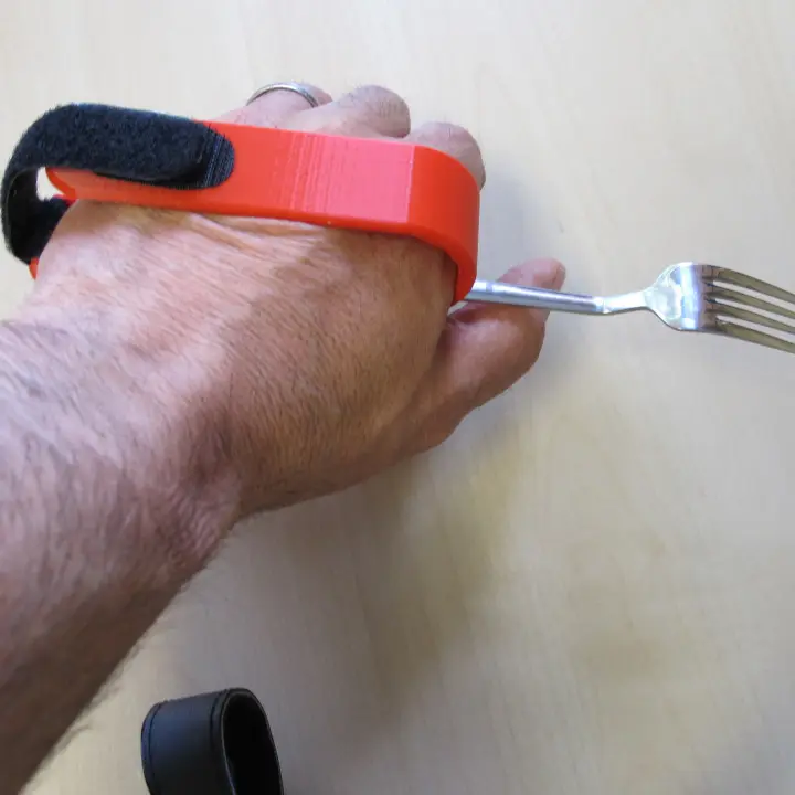 Palmar cutlery clamp/Pinzas palmares para AVD