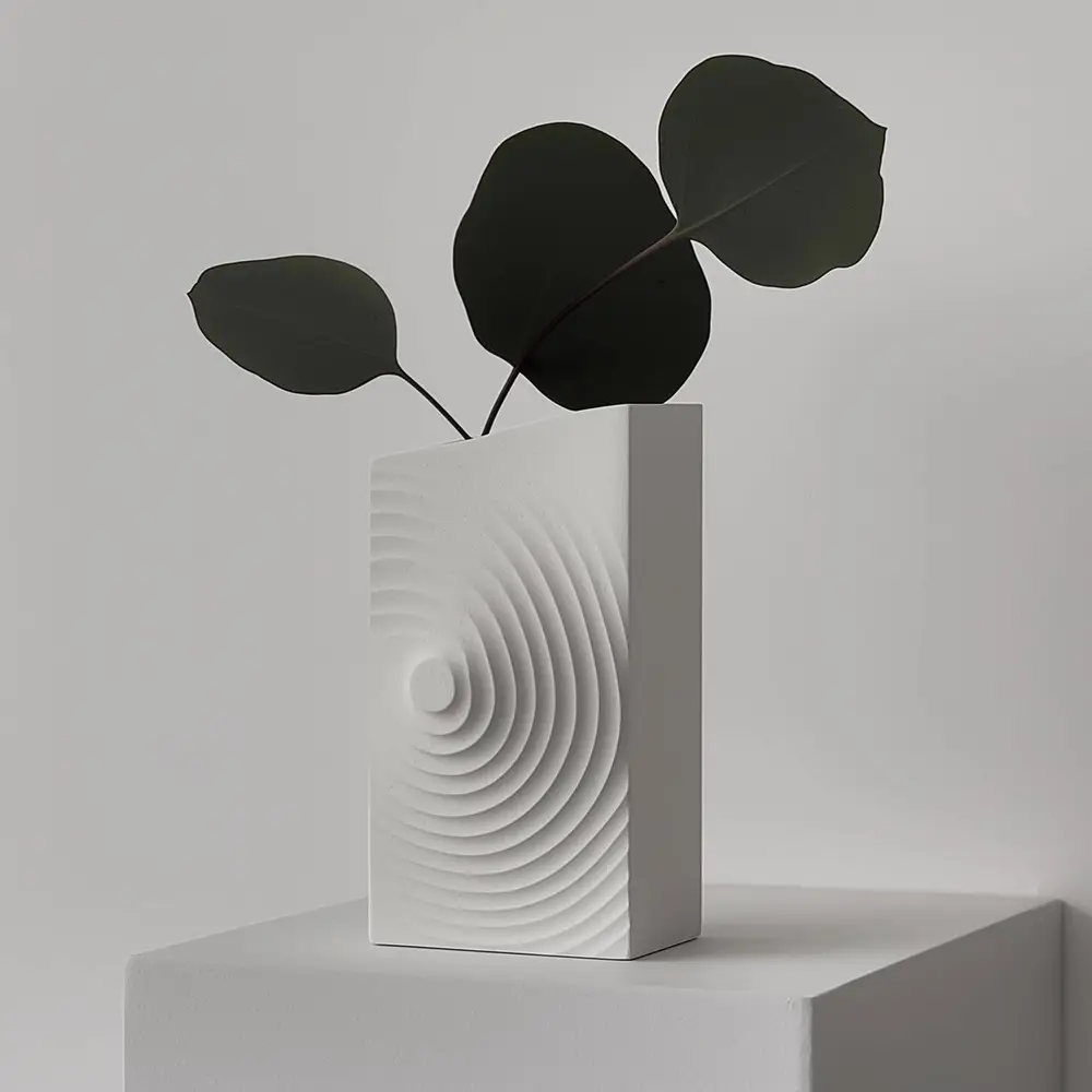 Ripple Cube Vase