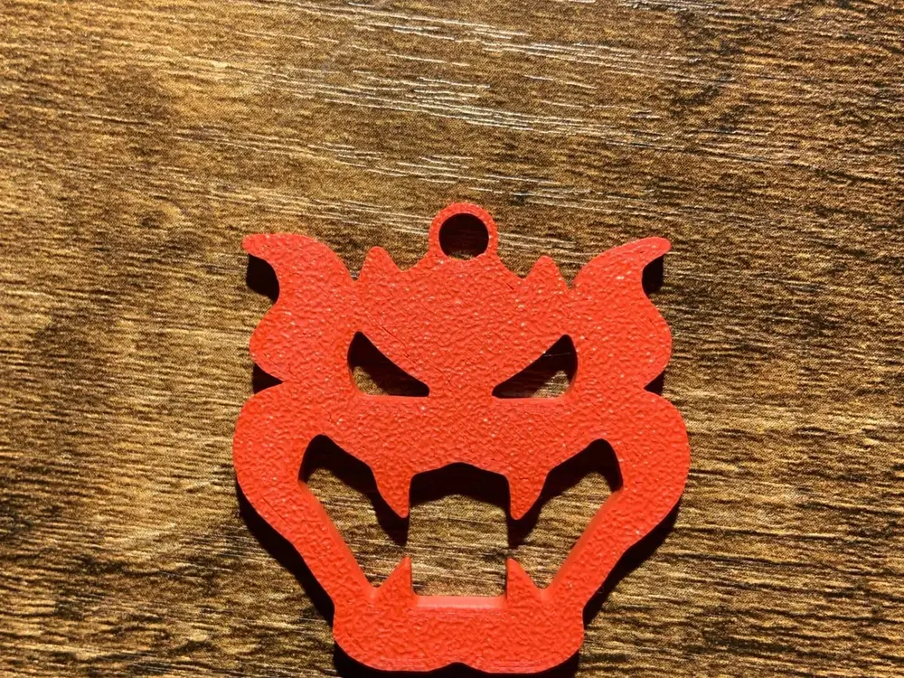Bowser Mariobros keychain