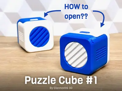 Puzzle Cube #1 (small fun challenging brainteaser)