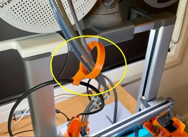 A1/Mini extruder cable management guide