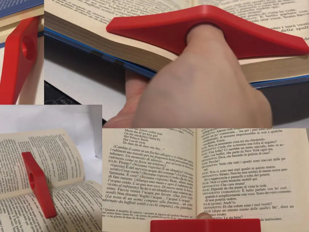 Fermapagine Ergonomico – Lettura no-stress