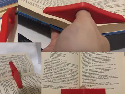 Fermapagine Ergonomico – Lettura no-stress