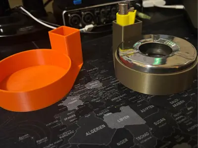 Posacenere con Porta-Accendino